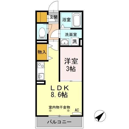 グランボアＢ 間取り