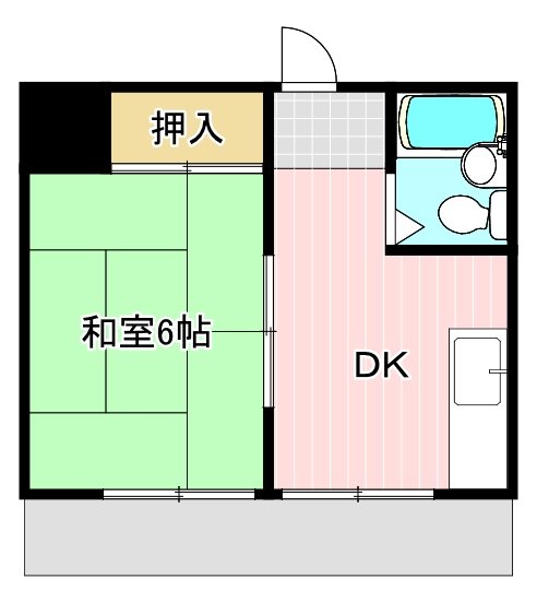 西部第３ハイツ 間取り