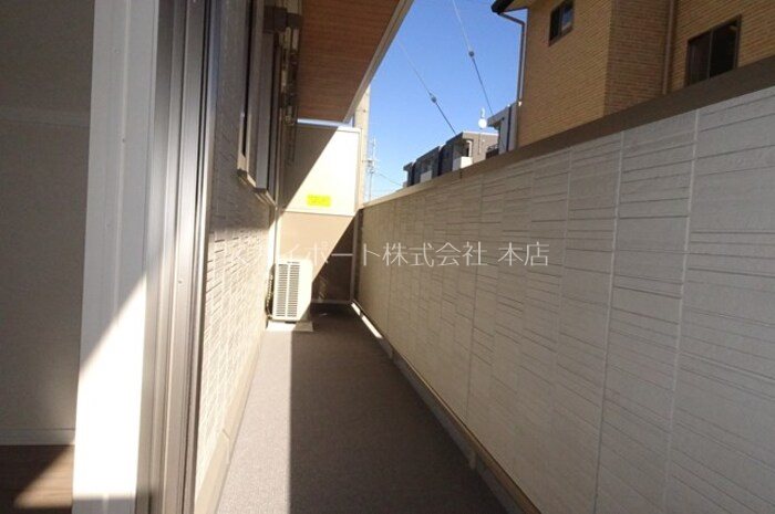 ぴりか／ひより　ひより ベランダ