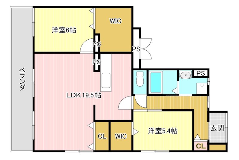 グランディ・ケイ 間取り図