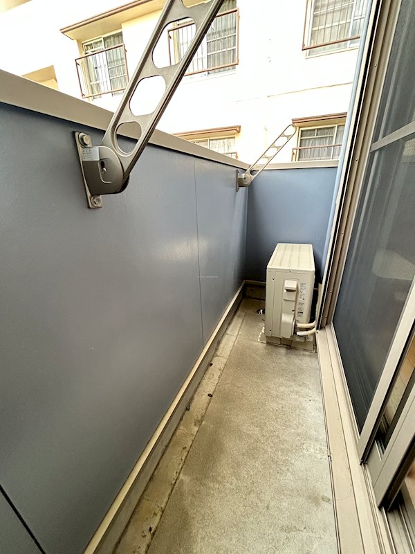 クレフラスト葵西B ベランダ