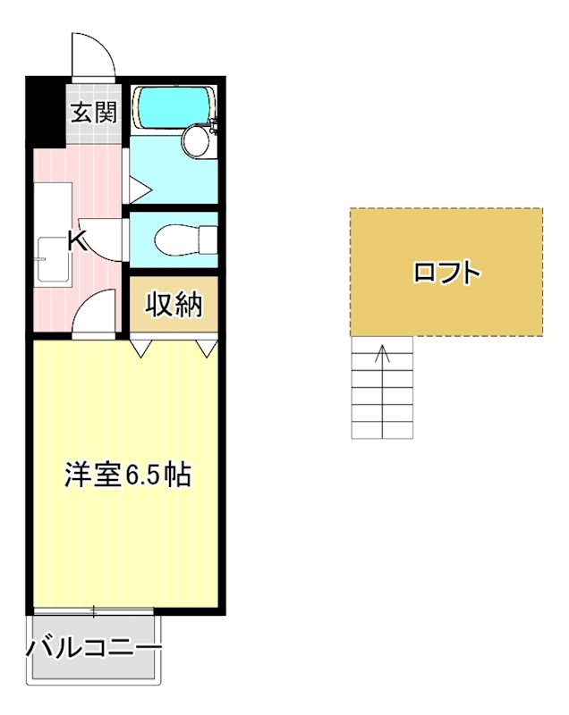 ビバリーハウス萩丘Ａ 間取り