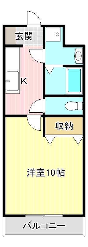 マンションきんかん 502号室 間取り