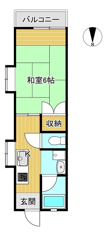 栁ホームI 間取り