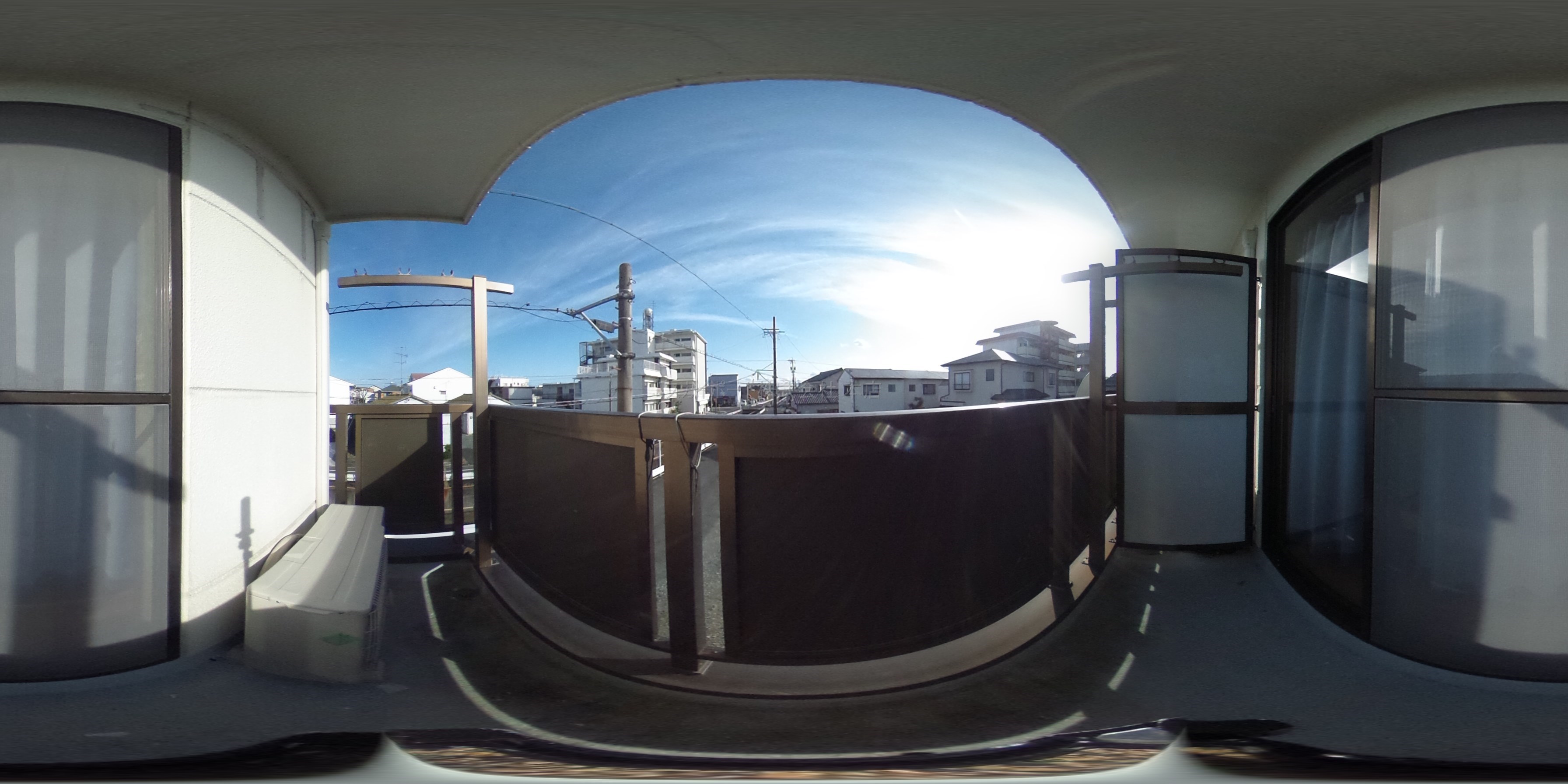 栁ホームI ベランダ