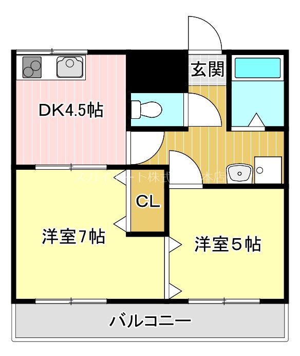 WHITE HOUSE 間取り