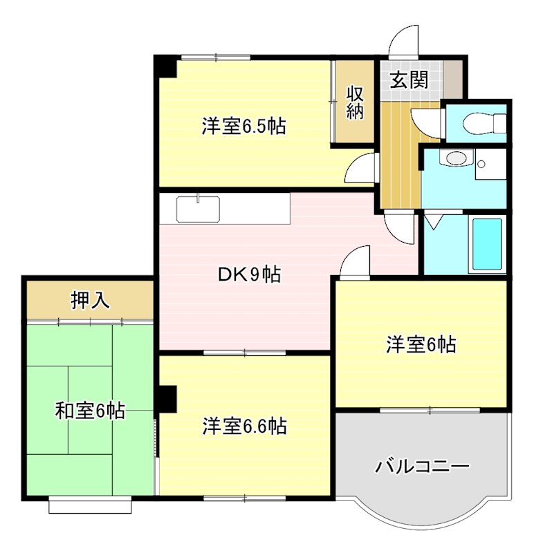 キャステルＭＴＫ 間取り