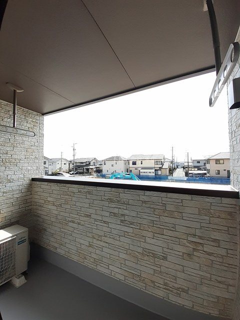 アイリス初生　B ベランダ