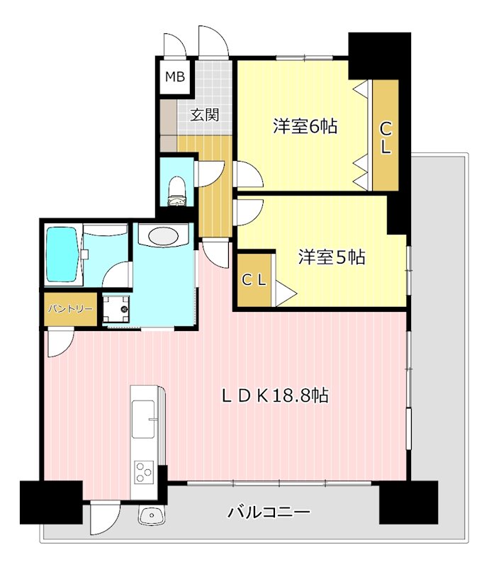 アルファステイツ浜松駅西 間取り