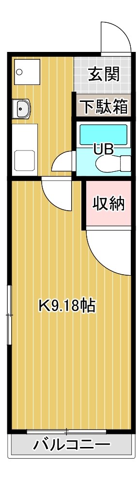 レジデンスタケダ 間取り