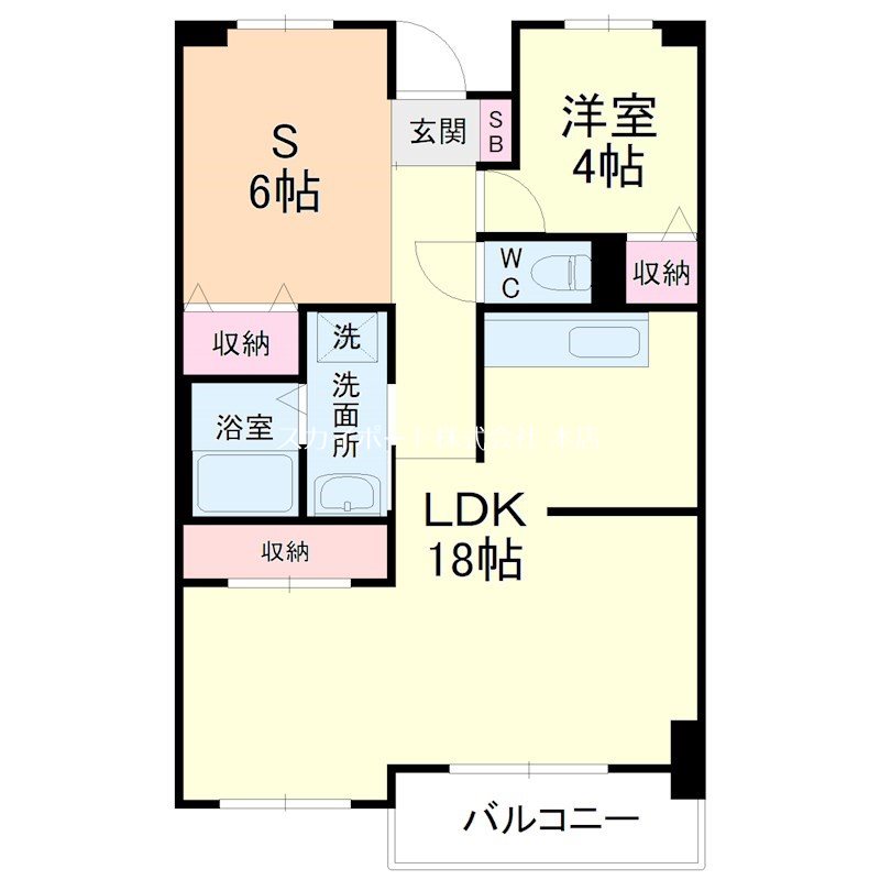 パークビュー四ツ池 間取り