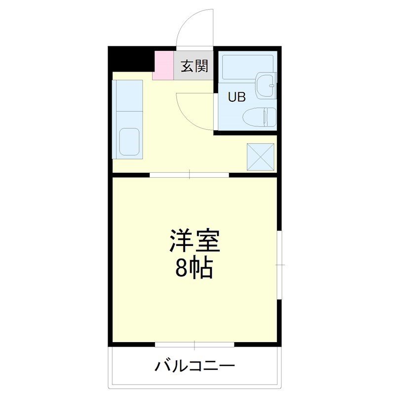 サンローヤルⅡ 301号室 間取り