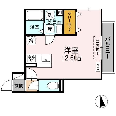 D-Hills城北Ⅱ 間取り