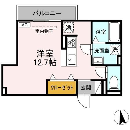 D-Hills城北Ⅱ 間取り