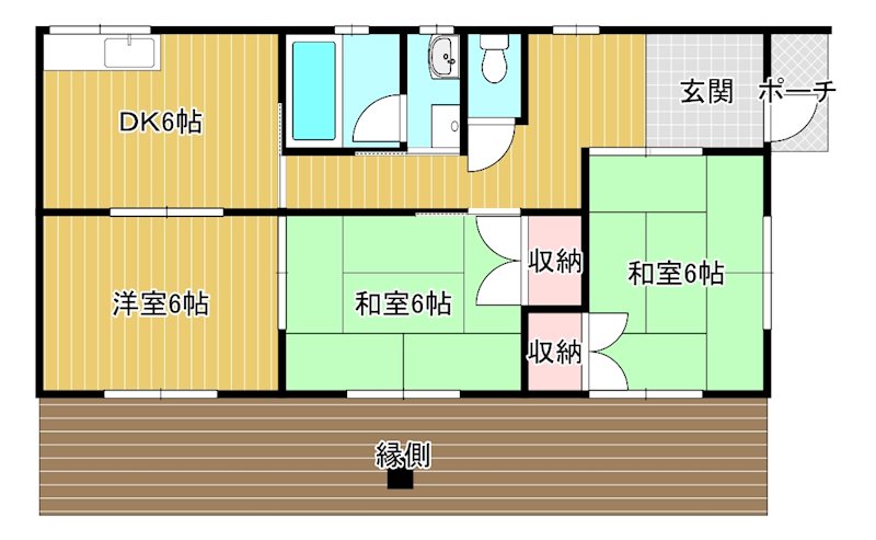 高橋様貸家 間取り