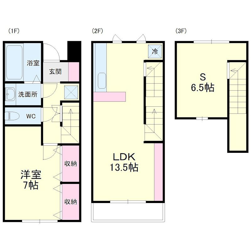 アルヴィータ H号室 間取り