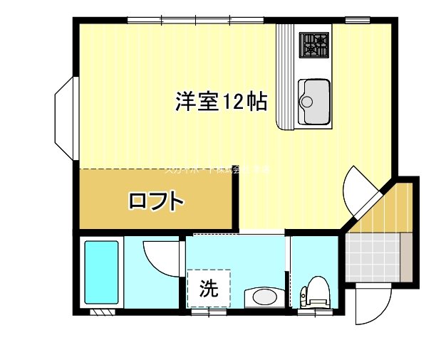 ハイツアスカ 間取り図