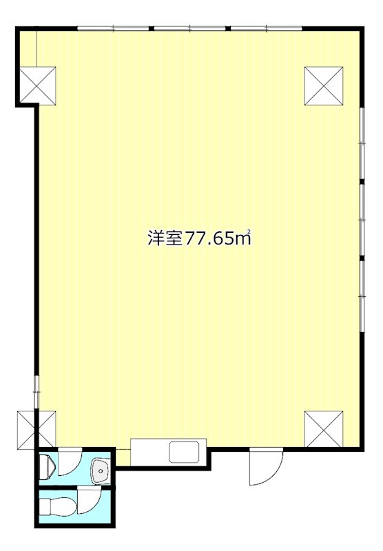 英和・流通元町ビル 間取り