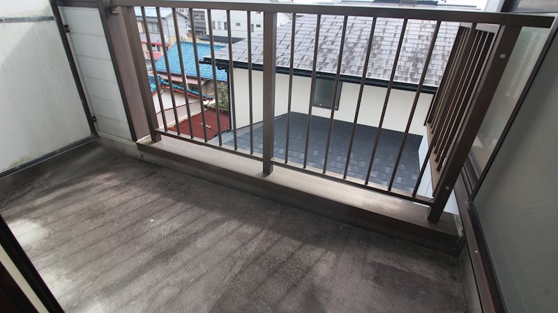 ビラエントピア ベランダ