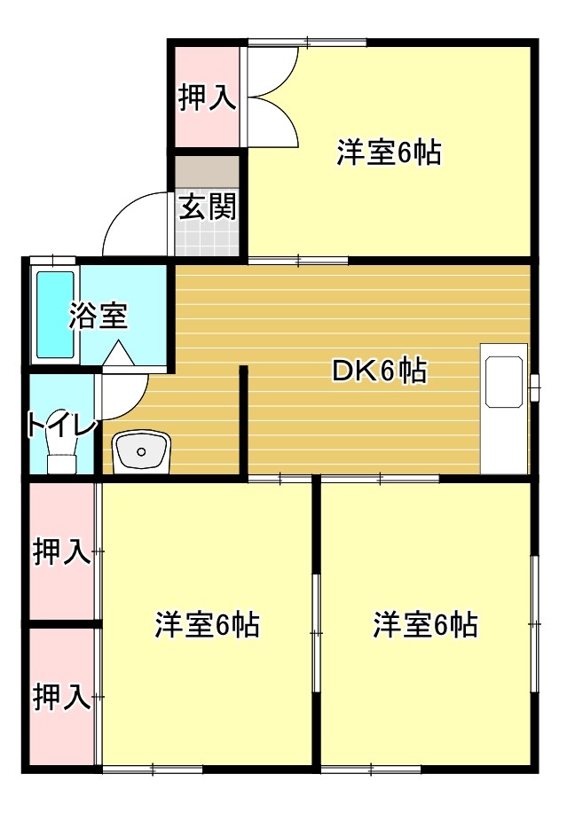 セジュールソニア 間取り