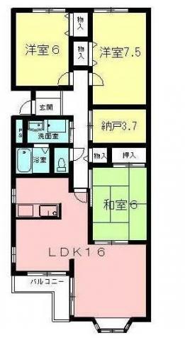 ガーデンシティ住吉 間取り