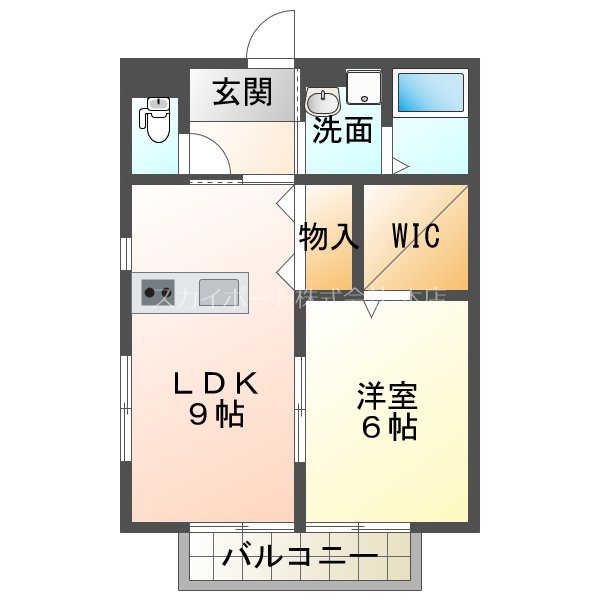 ガーデンコートA 間取り