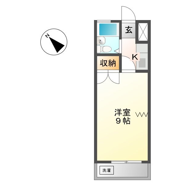 クレールⅢ 間取り
