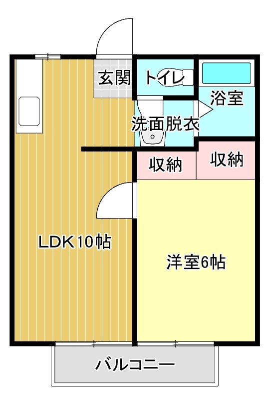 四ツ池スカイハイツ 間取り