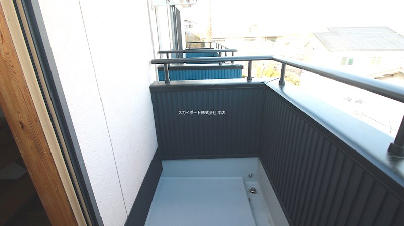 大西借家 ベランダ