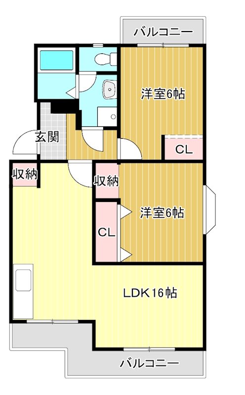 サンパーラ松本 間取り