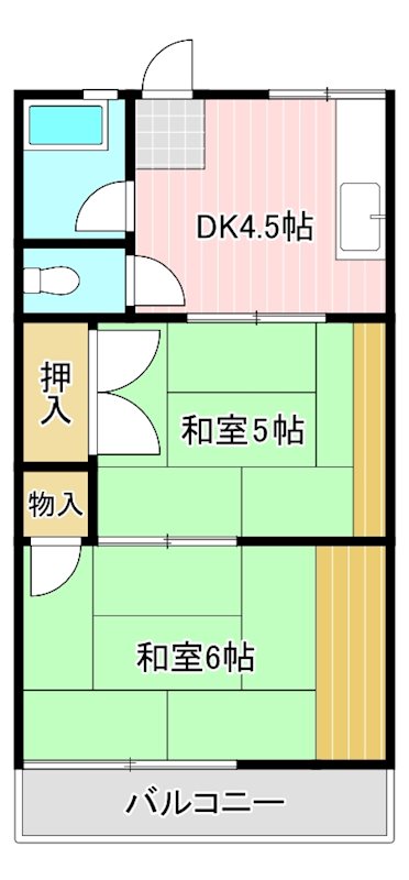 シティハイムシャトル 間取り