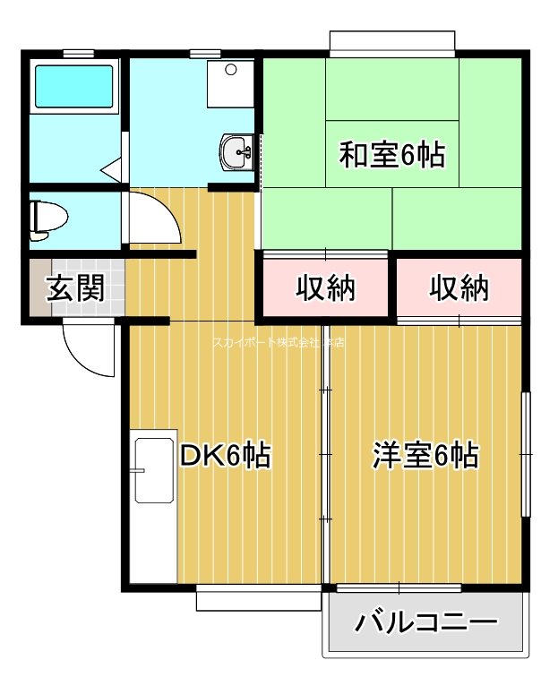 カーサひだまりＢ 間取り