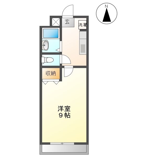 サンセゾンノーブル 浜松市中央区上島[アパート 3階 1K 3.8万円] | 浜松市の賃貸・お部屋探しをサポートする不動産会社スカイポート