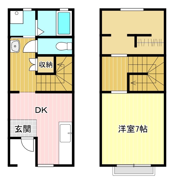 ハイツ真澄Ⅱ 間取り