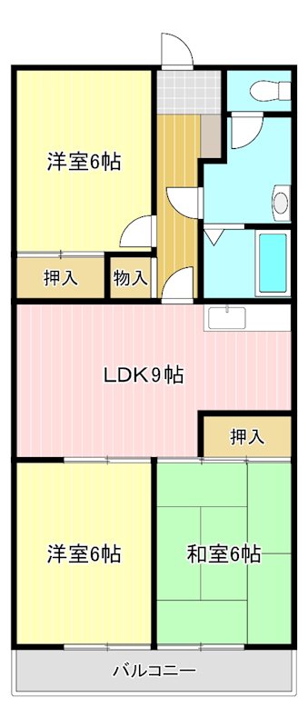 Ｕコート 310号室 間取り