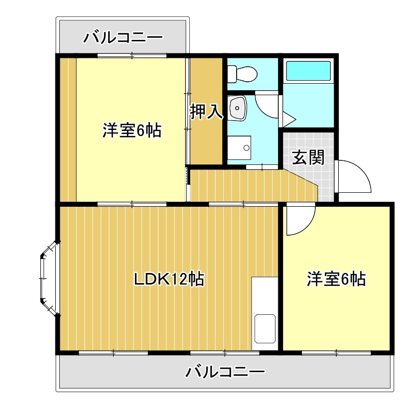 ハイフォレスト 間取り