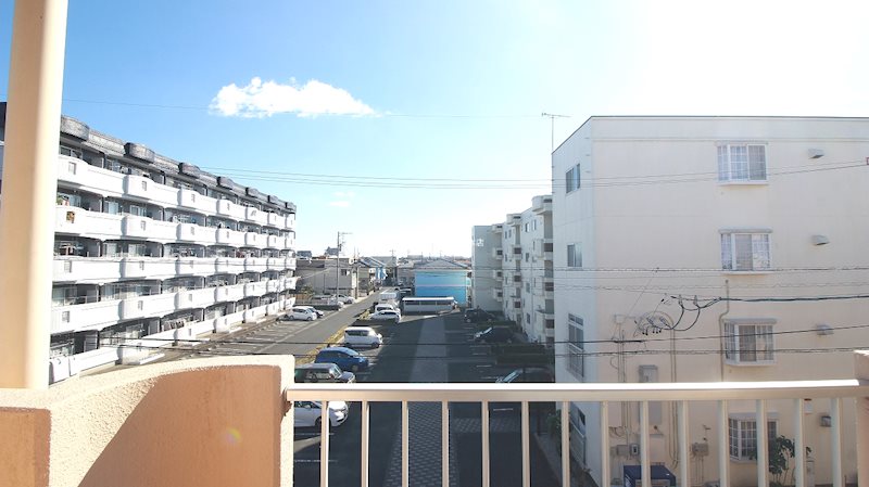 アプローズShimazu ベランダ