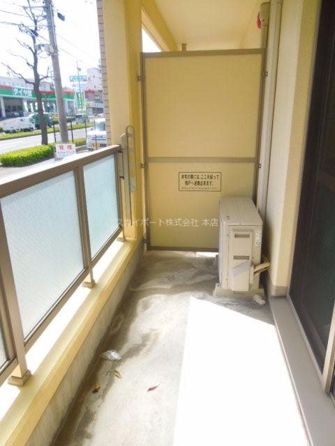 ル・リオン半田山 ベランダ