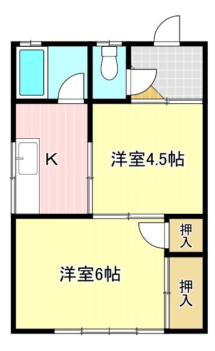 アオイハイツⅠ 間取り