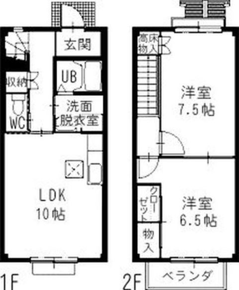 Brancheフリーデ  間取り