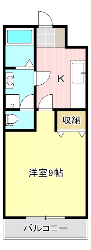 シャイニング2000 102号室 間取り