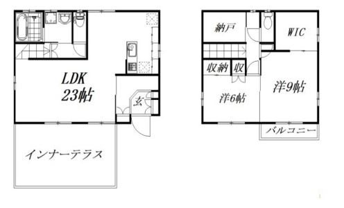 三方原町戸建て 間取り