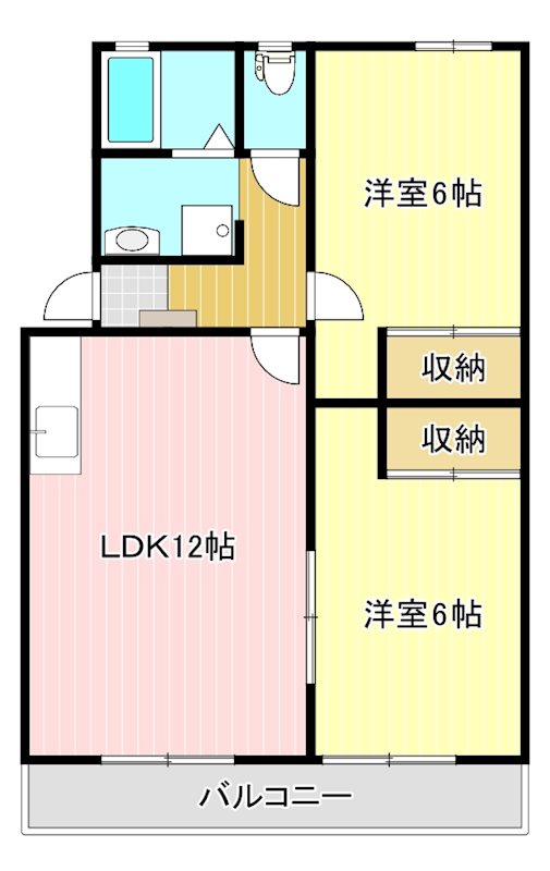 メゾンクオーレ 間取り