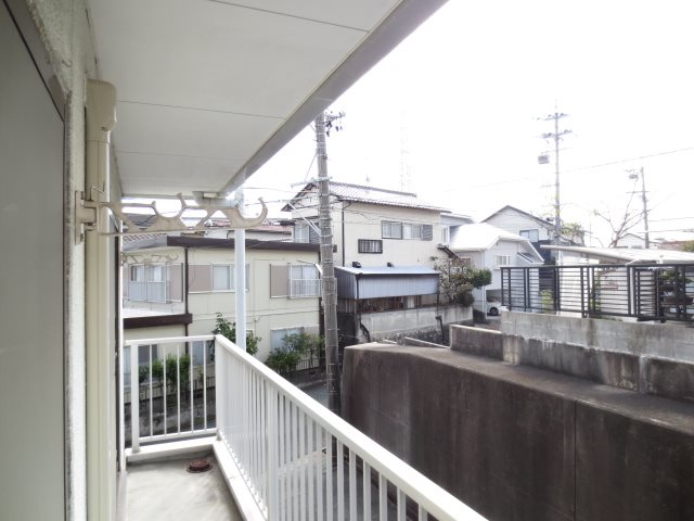 上島マンション ベランダ