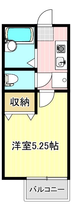 コーポモネ 203号室 間取り