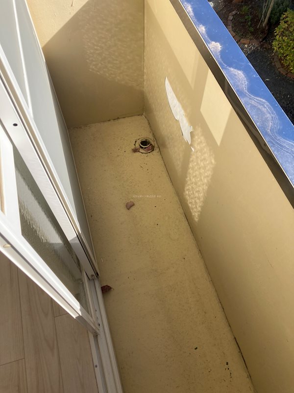 コーポモネ ベランダ