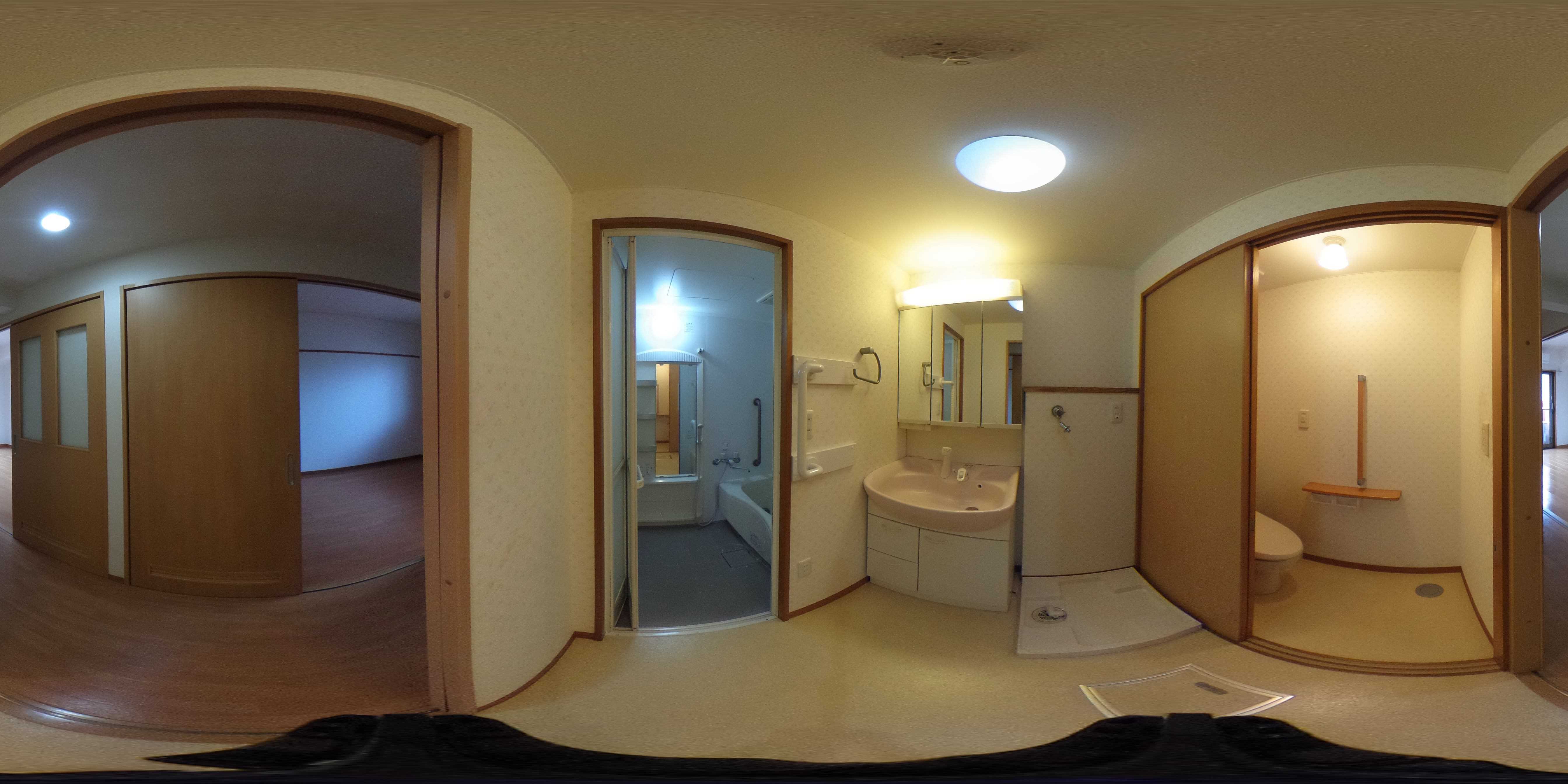 シニアステージツカダ 洗面所
