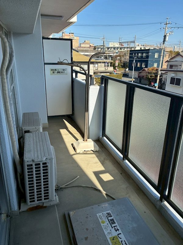 ユニライフ浜松Ⅱ ベランダ