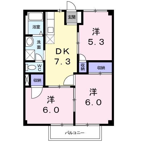 ニューシティＫ 間取り