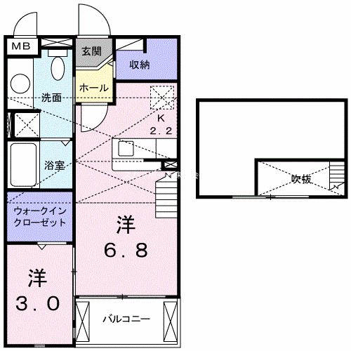 フローラミルト 間取り
